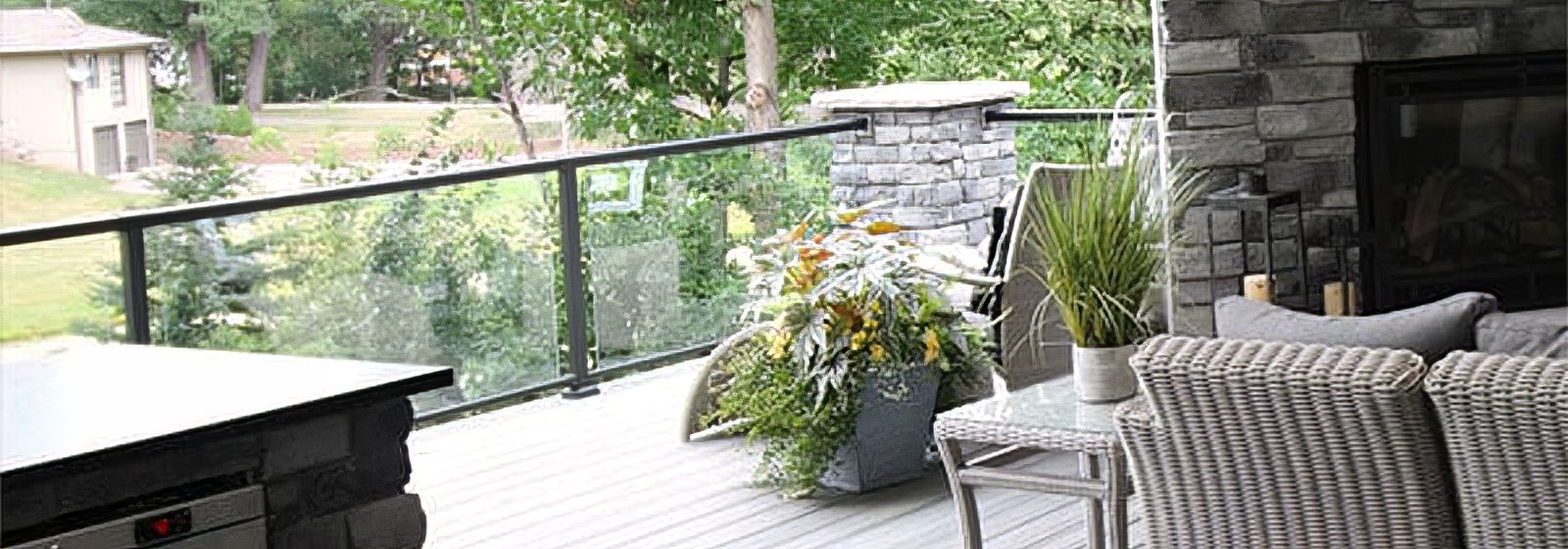 Series 150 Aluminum Glass Railing by AFCO Series 150 Aluminum Glass Railing by AFCO